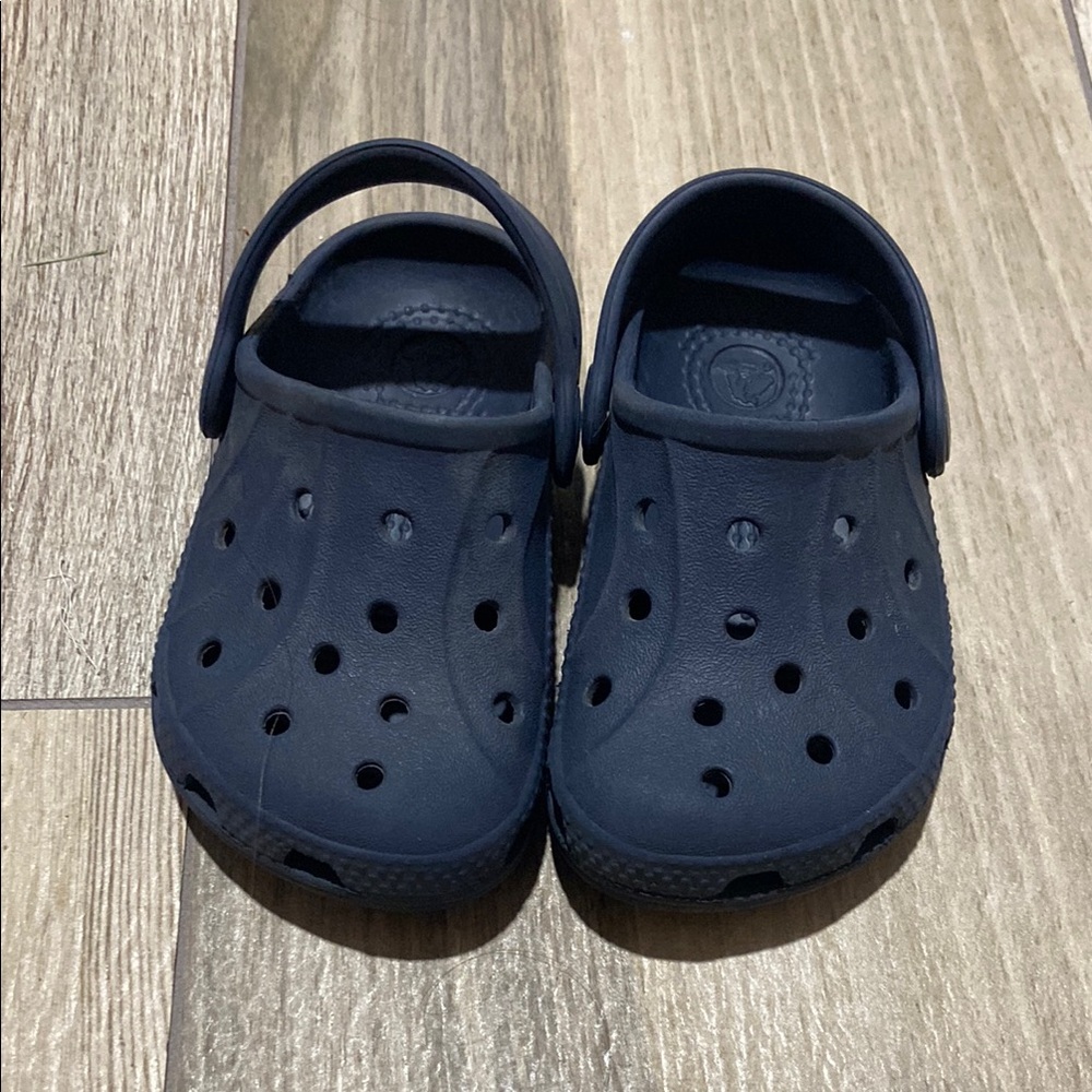 Toddler Navy Crocs